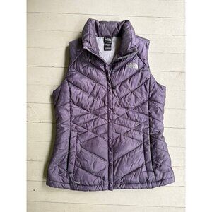 North Face 550 Down Aconcagua Vest Purple Medium